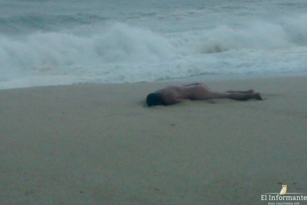Se encontró el cuerpo de una persona a la orilla del mar
